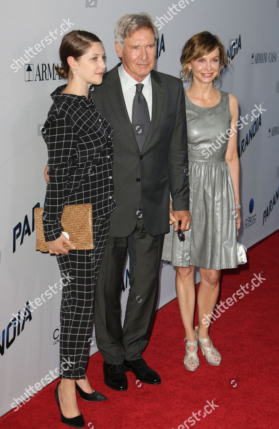 Harrison Ford Calista Flockhart His Daughter Editorial Stock Photo ...