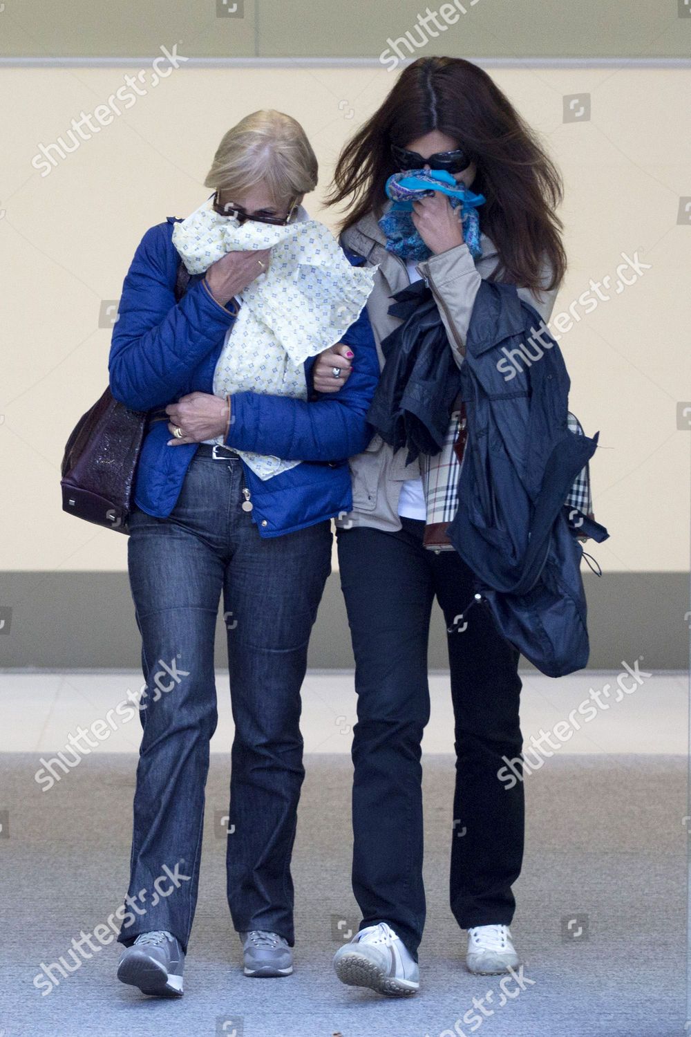 Anne Skinner Daughter Daniela Skinner Leave Editorial Stock Photo