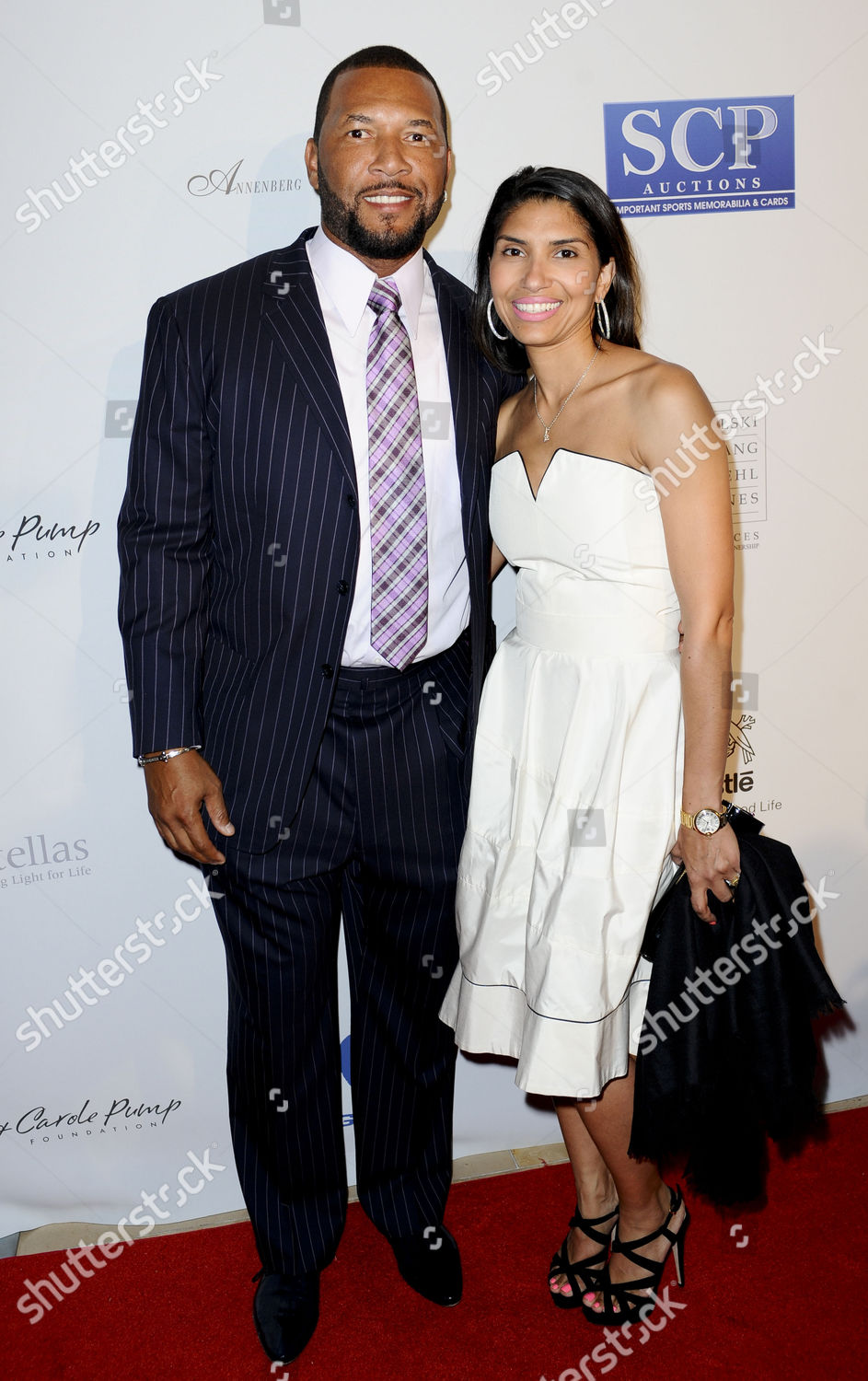 Gary Sheffield Wife Deleon Richards Editorial Stock Photo Stock Image