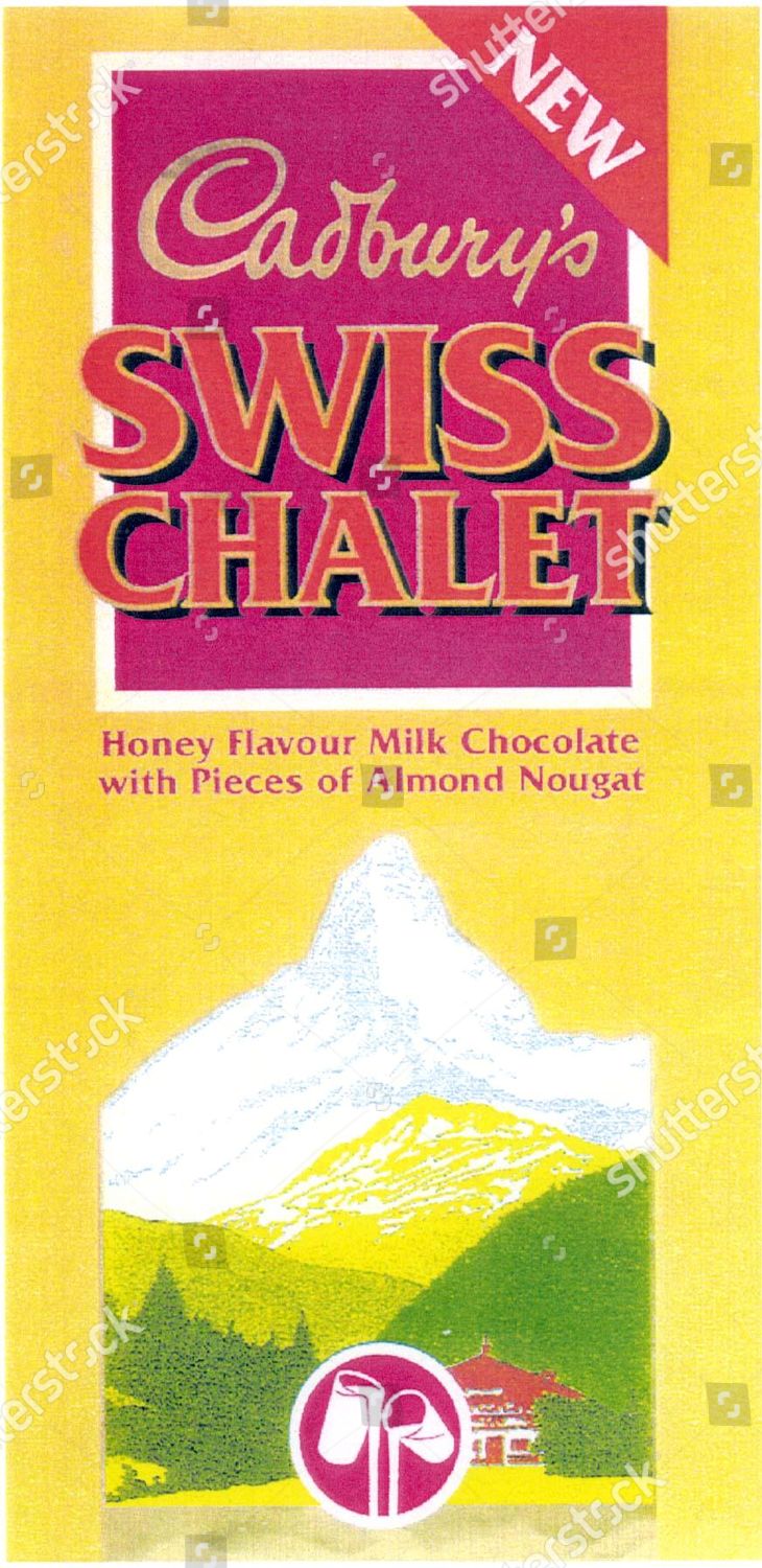 Cadburys Chocolate Bar Called Swiss Chalet Editorial Stock Photo Stock Image Shutterstock