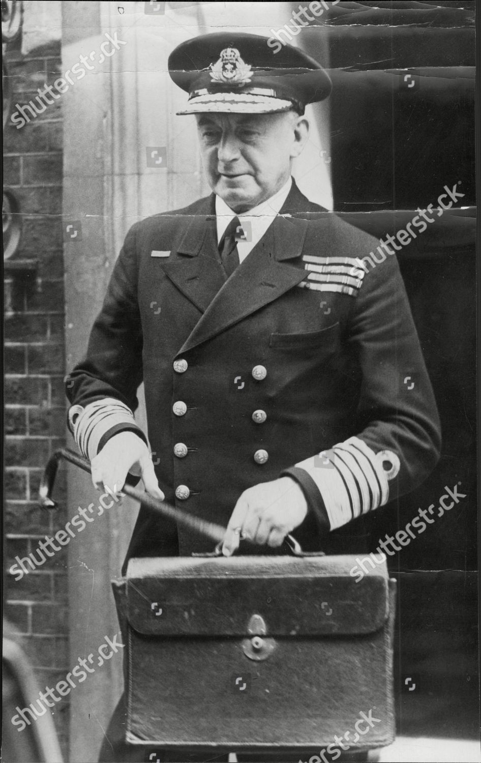 Admiral Sir Dudley Pound Dead 1043 Editorial Stock Photo Stock Image