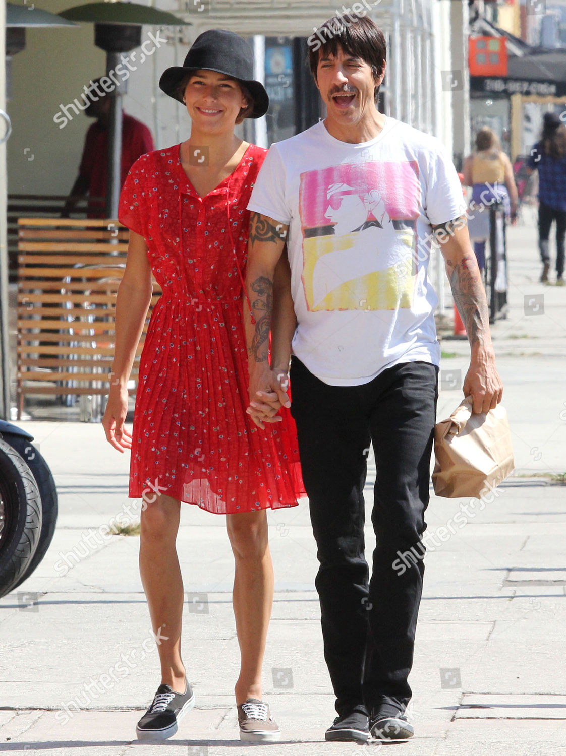 Anthony Kiedis Helena Vestergaard Editorial Stock Photo - Stock Image