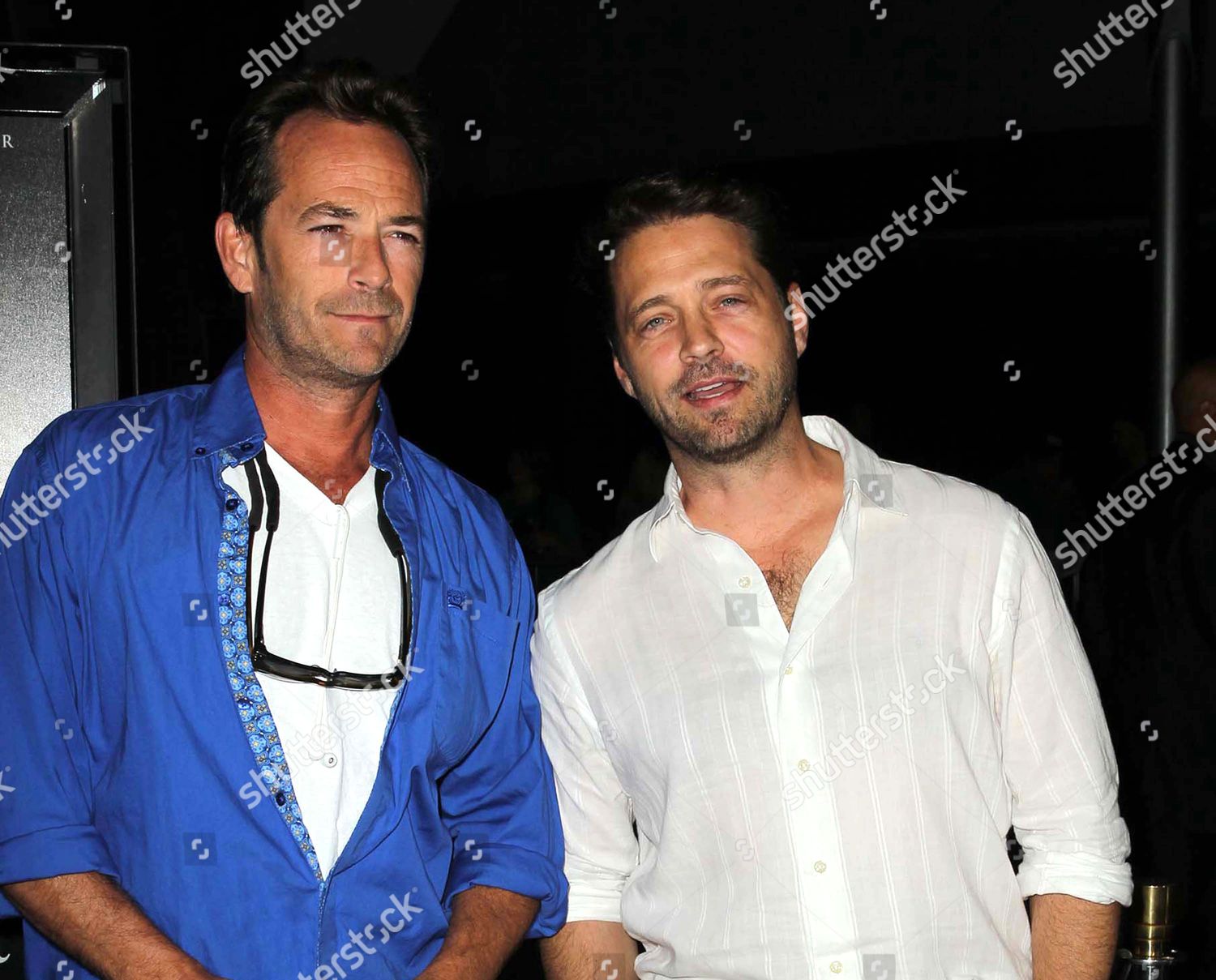 Luke Perry Jason Priestley Editorial Stock Photo - Stock Image