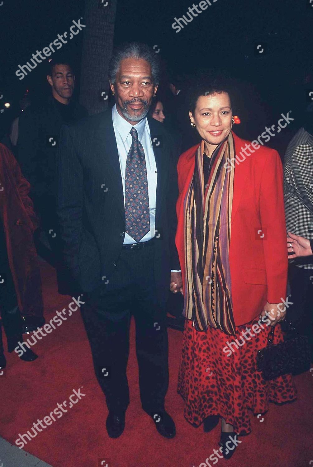 Morgan Freeman Wife Editorial Stock Photo - Stock Image | Shutterstock
