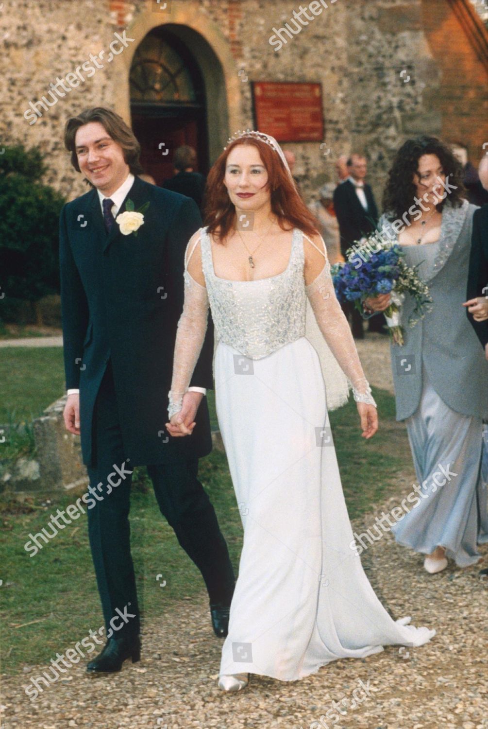 Tori Amos Mike Hawley Leaving Church Editorial Stock Photo - Stock