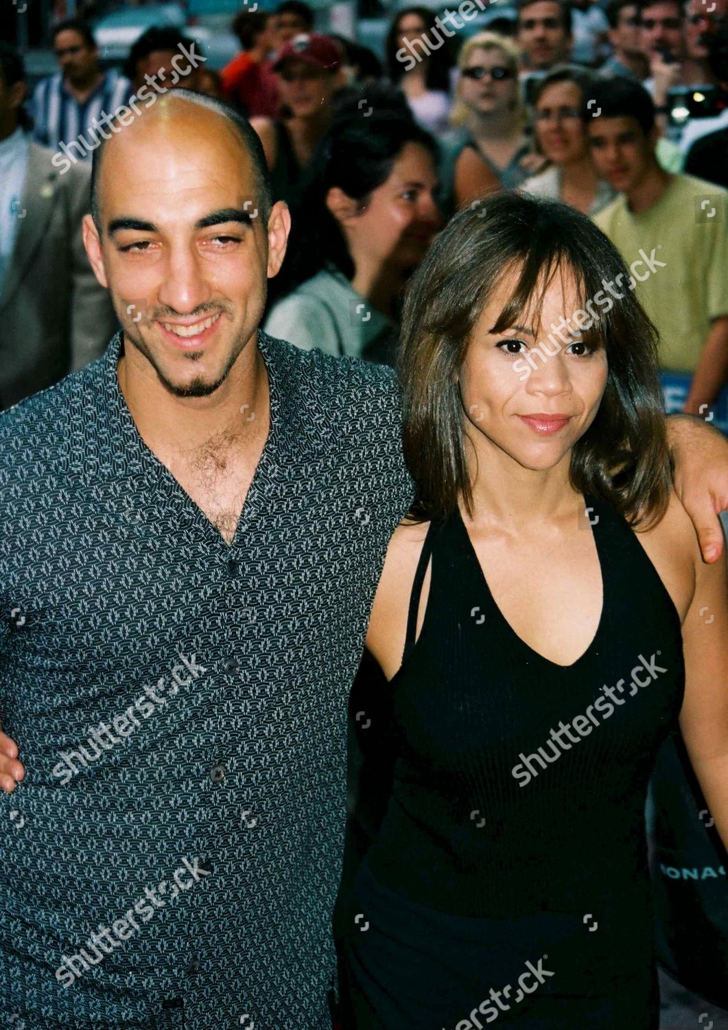 Rosie Perez Husband Seth Zvi Rosenfeld Editorial Stock Photo - Stock ...