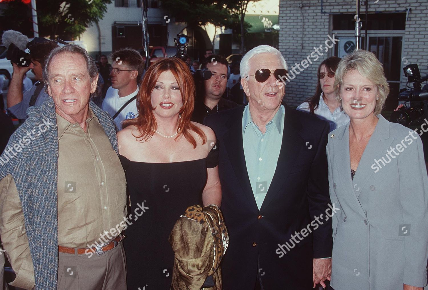 Richard Crenna Kelly Lebrock Leslie Nielsen Editorial Stock Photo ...