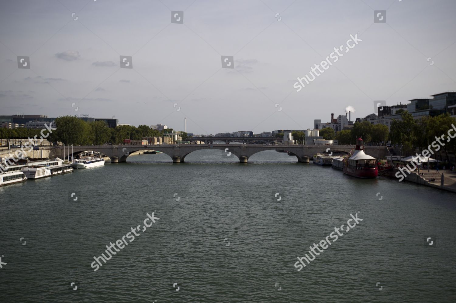 Pont De Tolbiac Paris France Editorial Stock Photo Stock Image