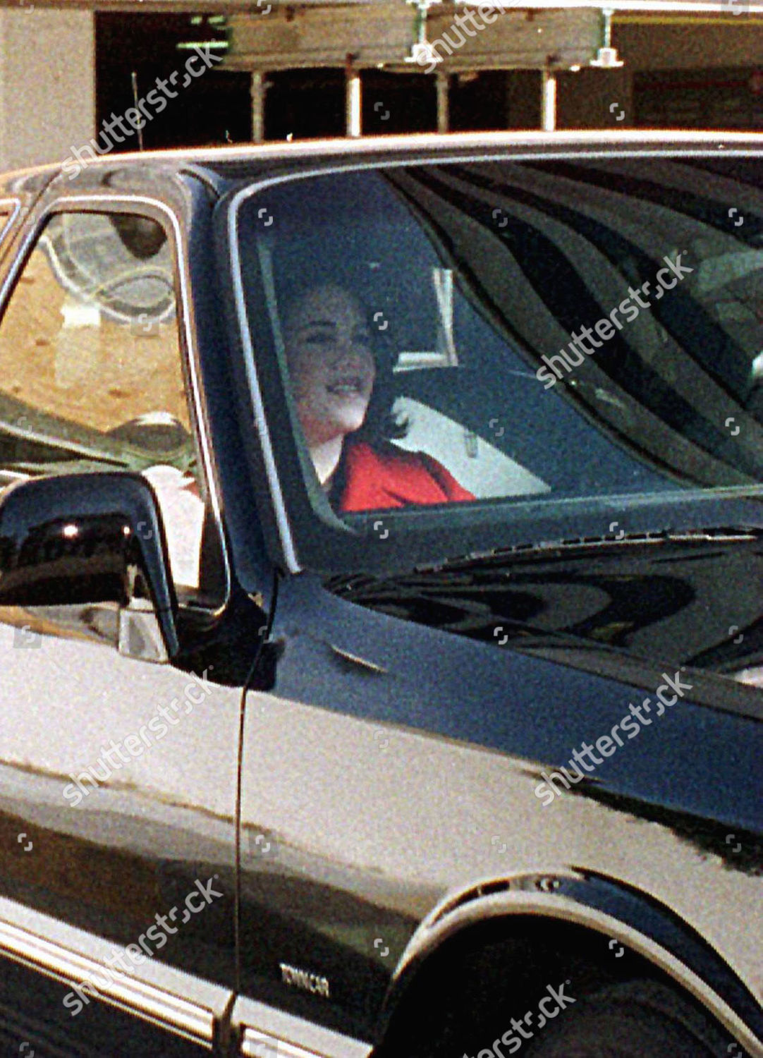 Monica Lewinsky Leaving Watergate Apartments Editorial Stock Photo