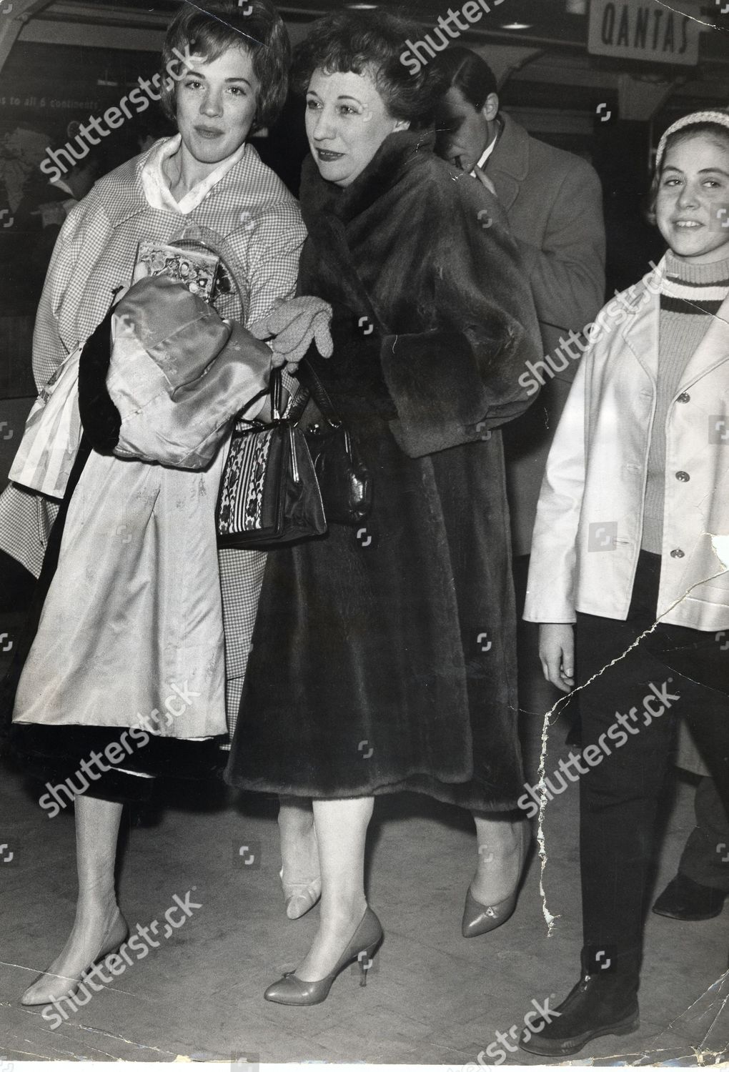 Actress Julie Andrews Pictured Mother Barbara Editorial Stock Photo ...