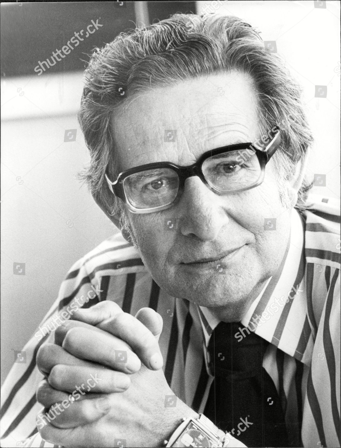 Professor Hans Eysenck Psychologist Hans Jccrgen Editorial Stock Photo ...