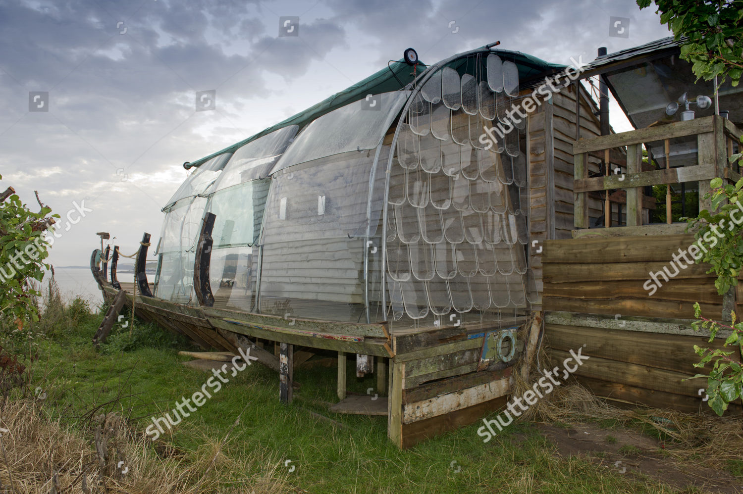 Detail Kevin Mcclouds Shed Somerset Editorial Stock Photo Stock