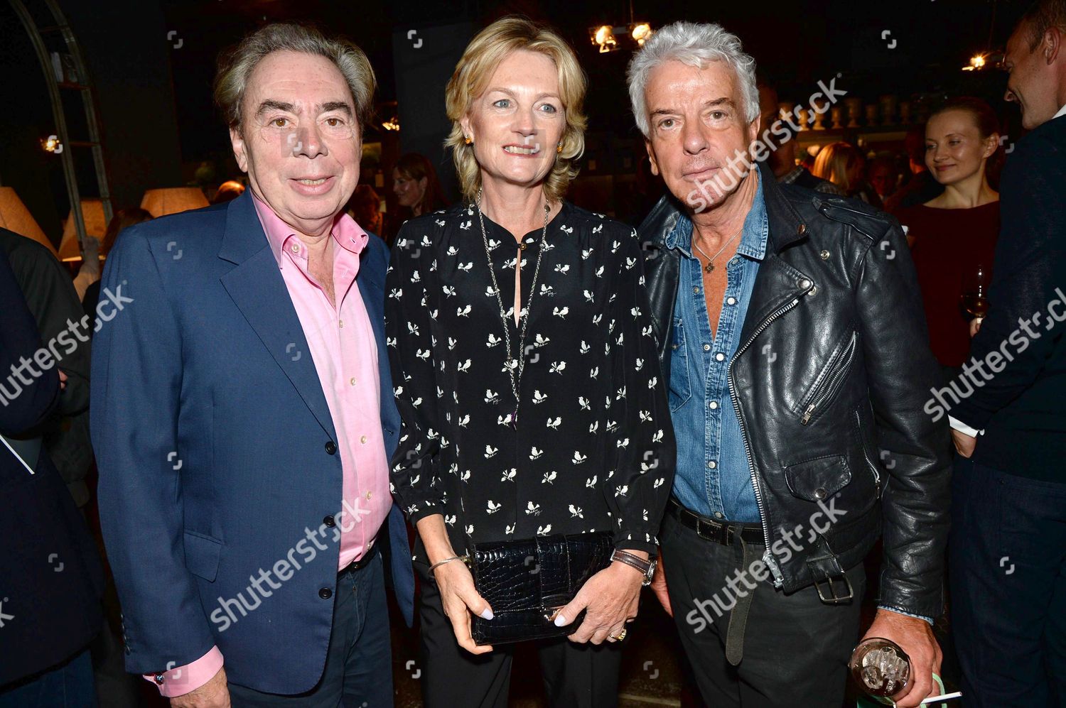 Sir Andrew Lloyd Webber Wife Madelaine Editorial Stock Photo - Stock