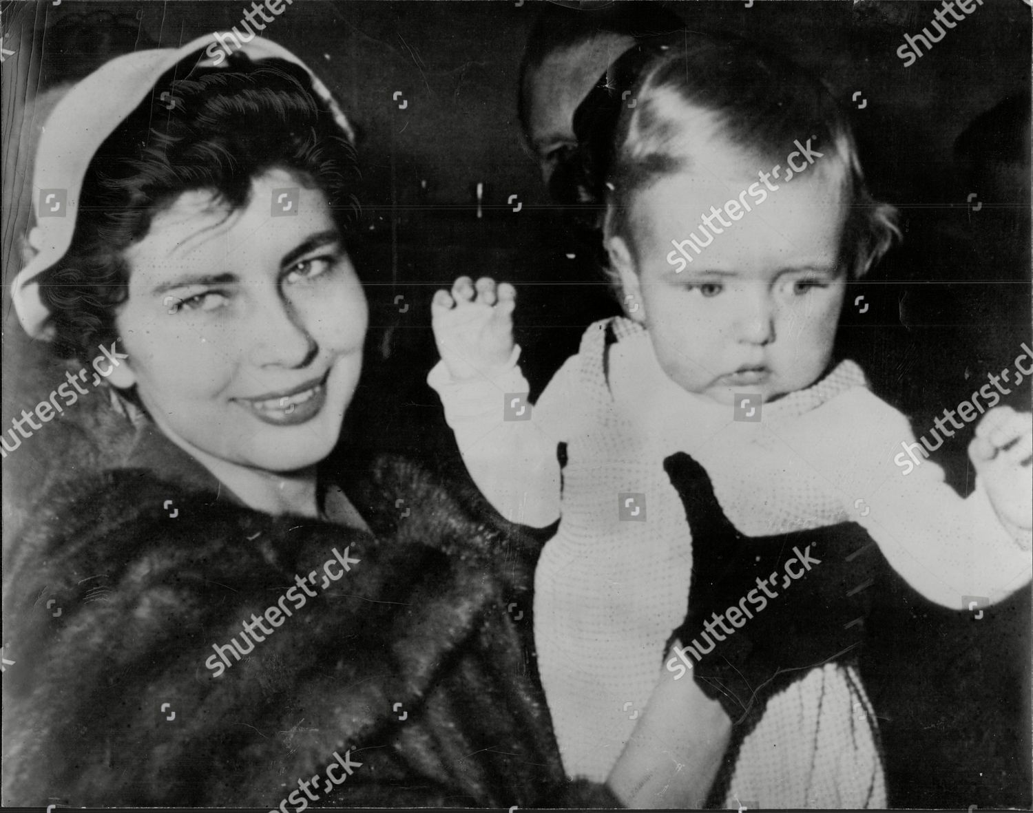 Princess Soraya Iran Her Baby Daughter She Editorial Stock Photo Stock Image Shutterstock