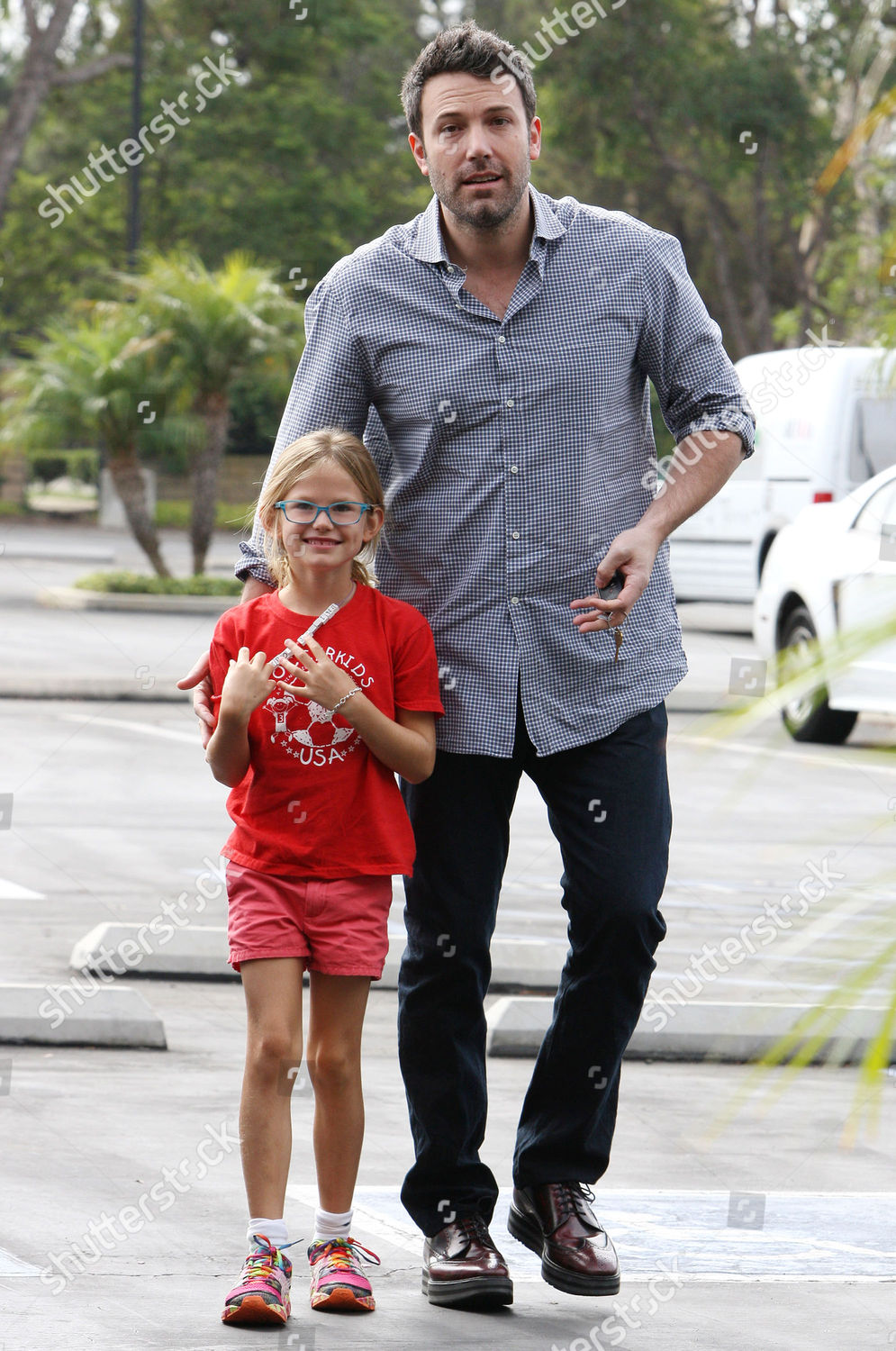 Ben Affleck Daughter Violet Affleck Editorial Stock Photo - Stock Image ...