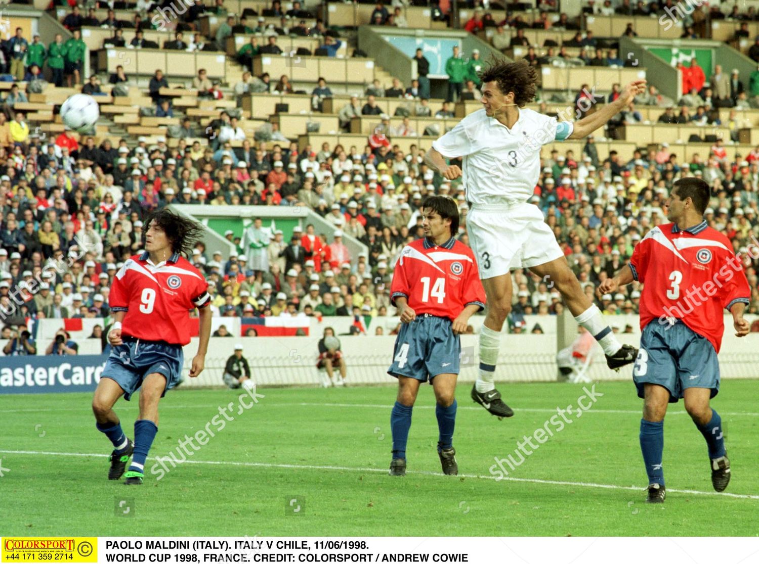 Italy Vs Chile In 1998 Photos and Premium High Res Pictures
