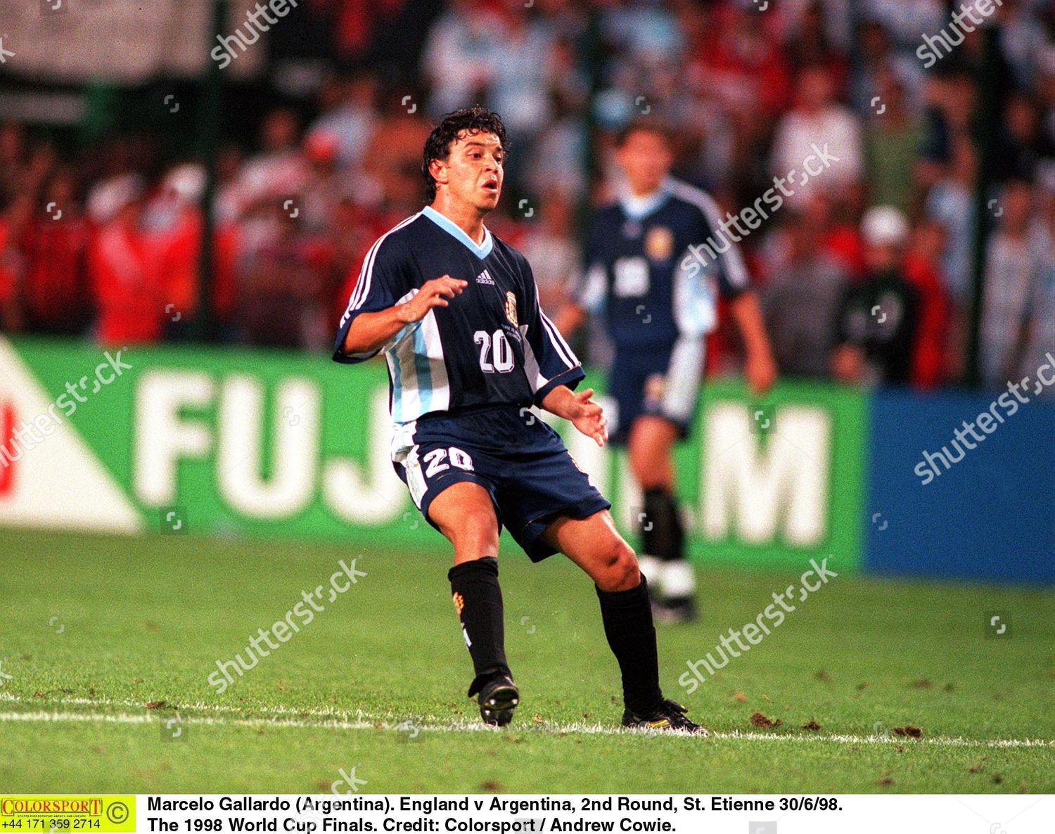 Marcelo Gallardo Argentina England V Argentina 2nd Editorial Stock Photo Stock Image Shutterstock