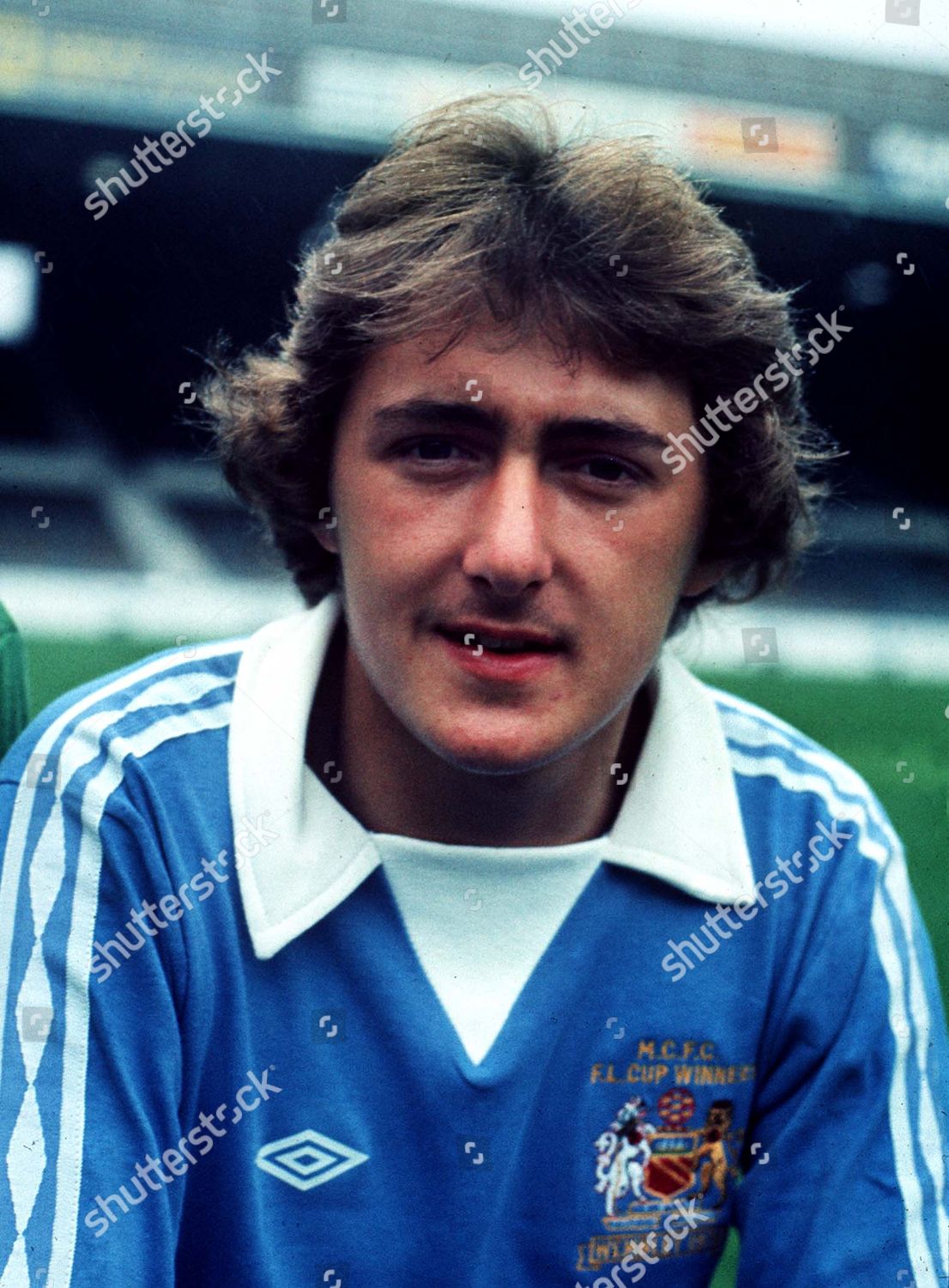 Gary Owen Manchester City 197677 Photocall Editorial Stock Photo