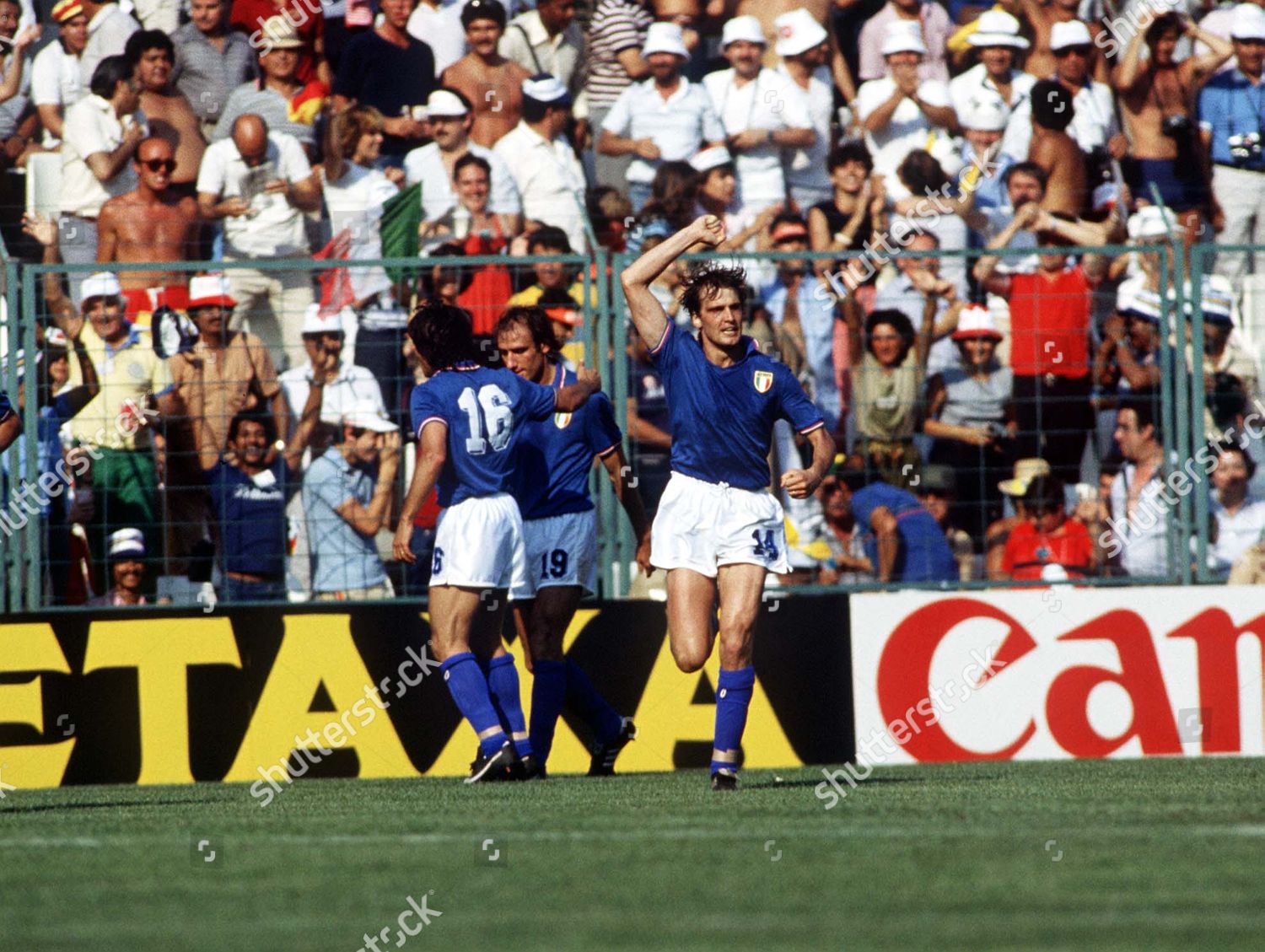 Marco Tardelli Celebrates Scoring 1st Italy Goal Editorial Stock Photo Stock Image Shutterstock