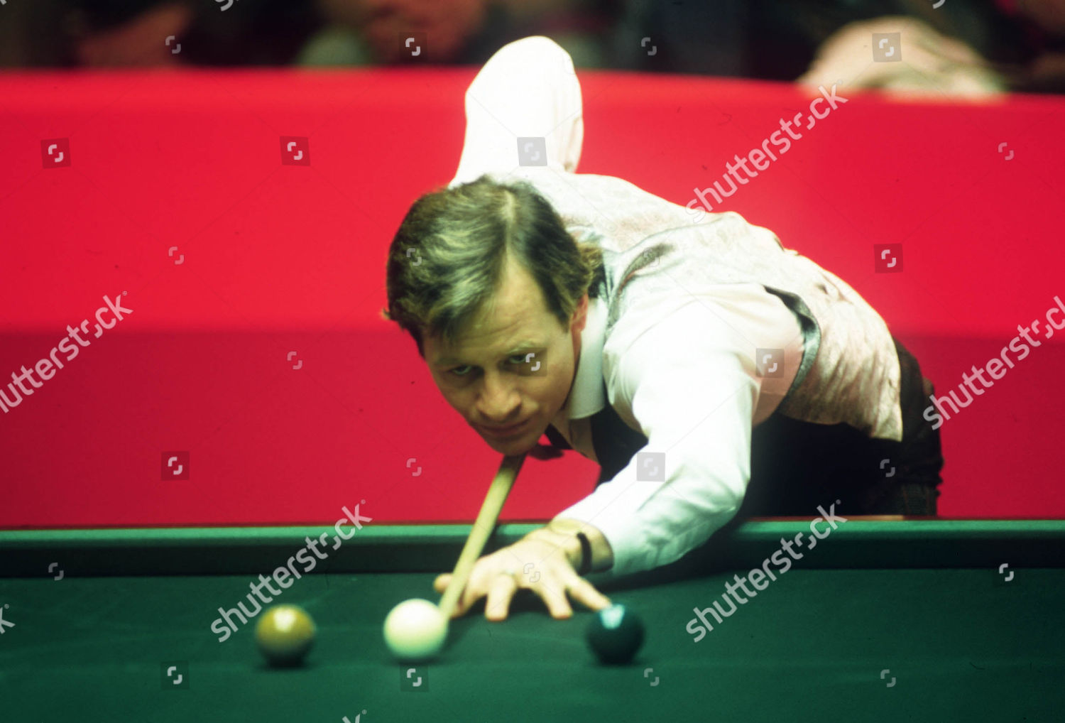 Alex Higgins Embassey World Snooker 1986 Editorial Stock Photo Stock
