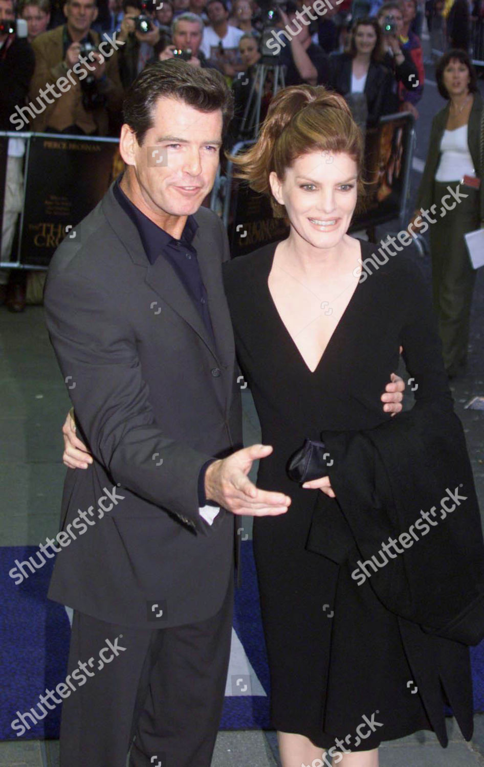 Pierce Brosnan Rene Russo Editorial Stock Photo Stock Image