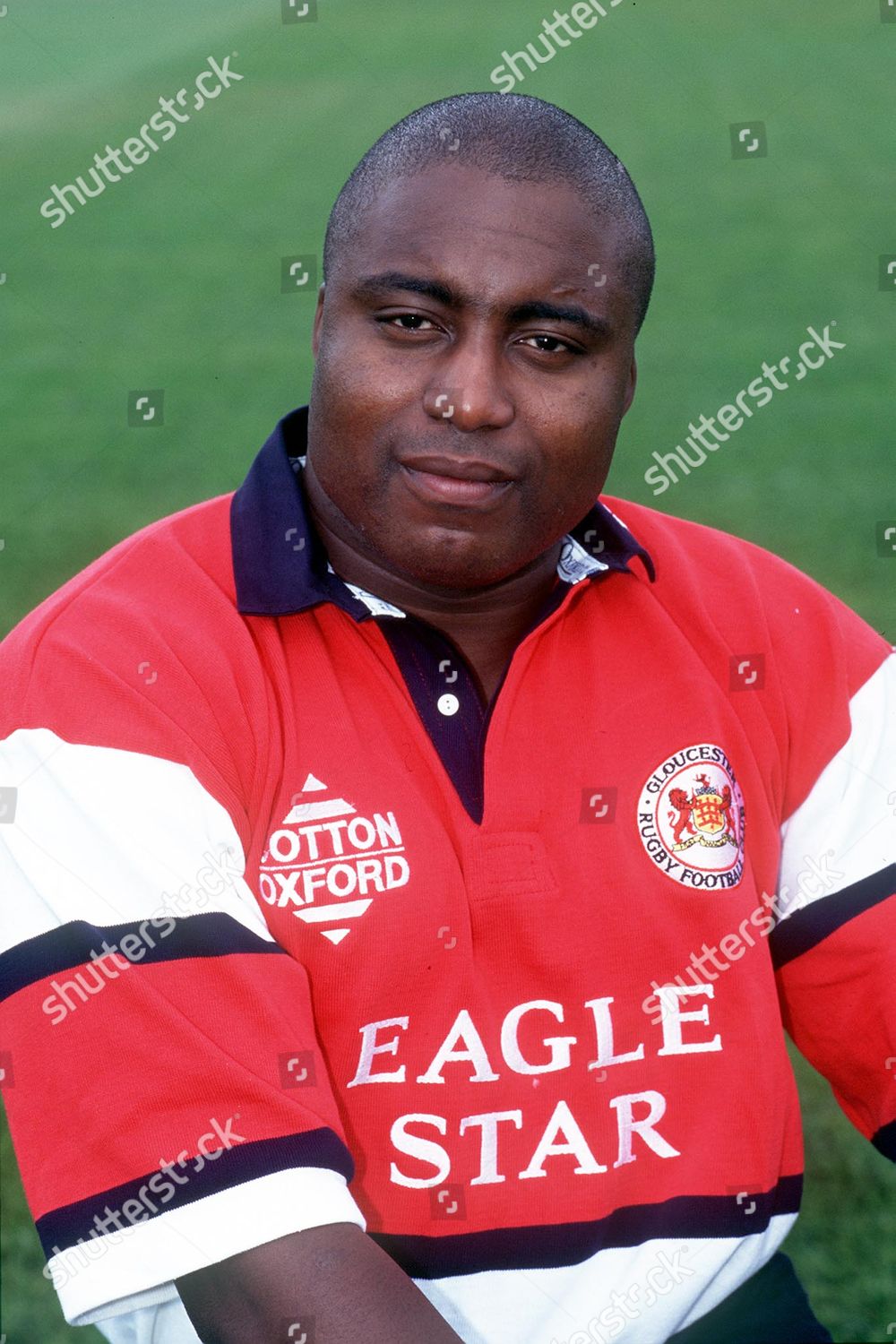 Steve Ojomoh Gloucester Allied Dunbar Premiership Editorial Stock Photo