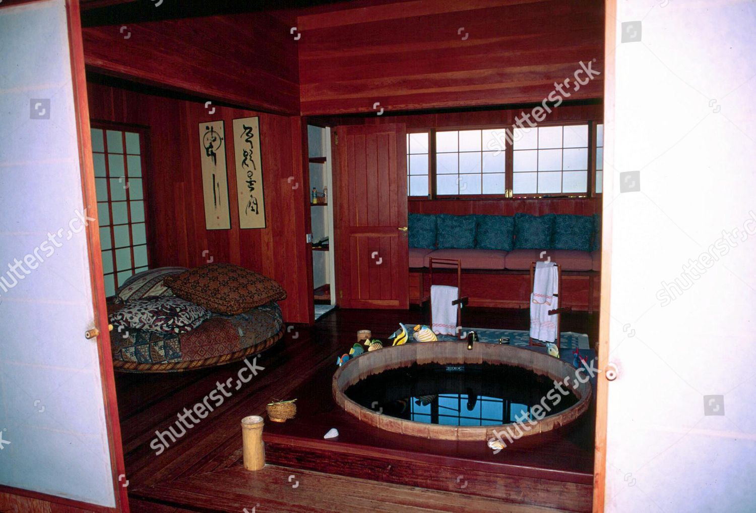 Mick Jaggers House Mustique Editorial Stock Photo Stock Image