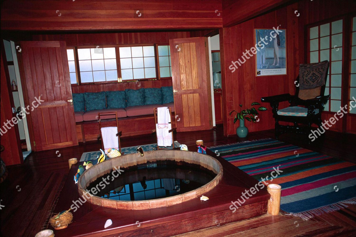 Mick Jaggers House Mustique Editorial Stock Photo Stock Image