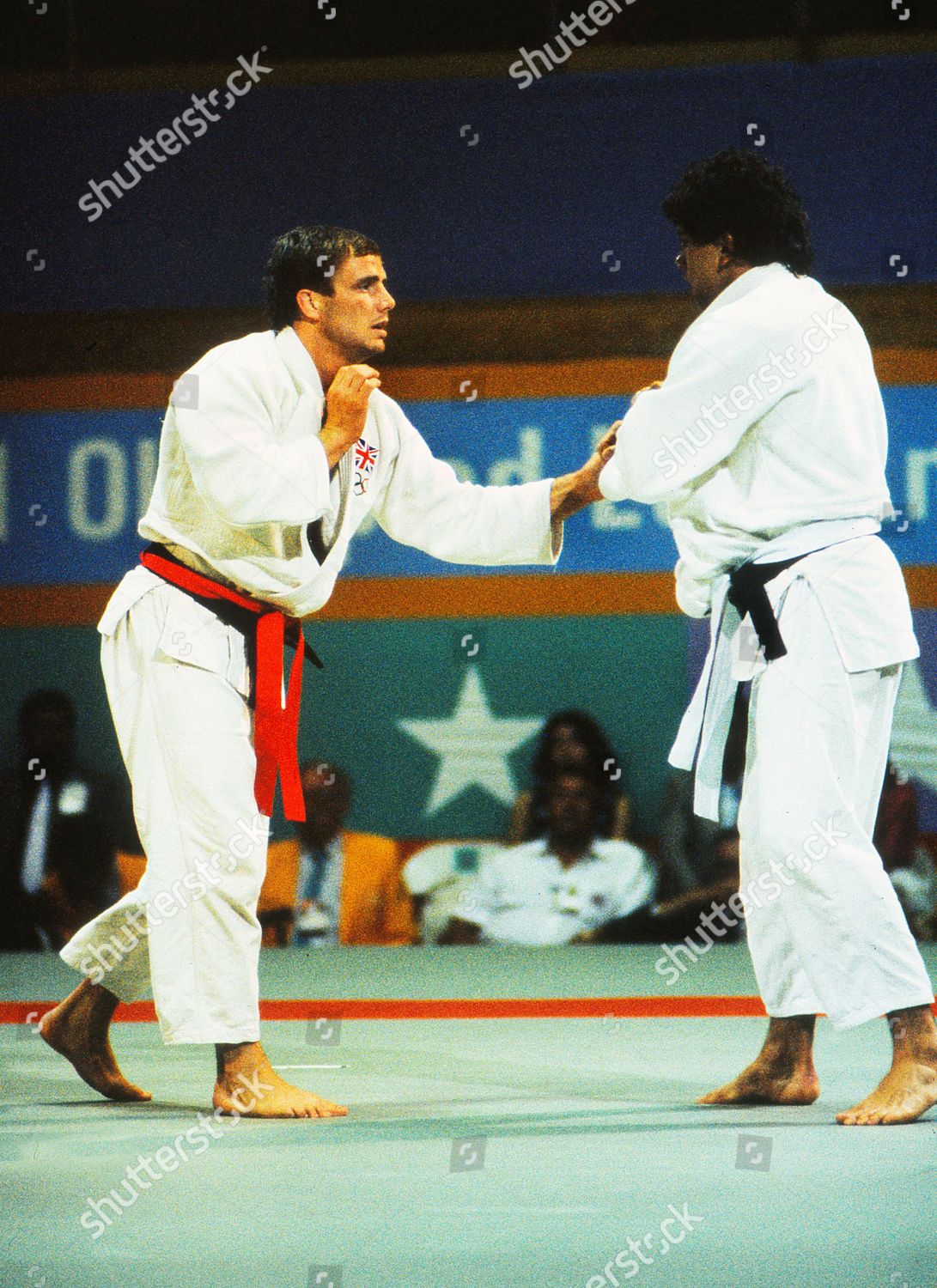 Judo 1984 Los Angeles Olympics Mens Editorial Stock Photo Stock Image