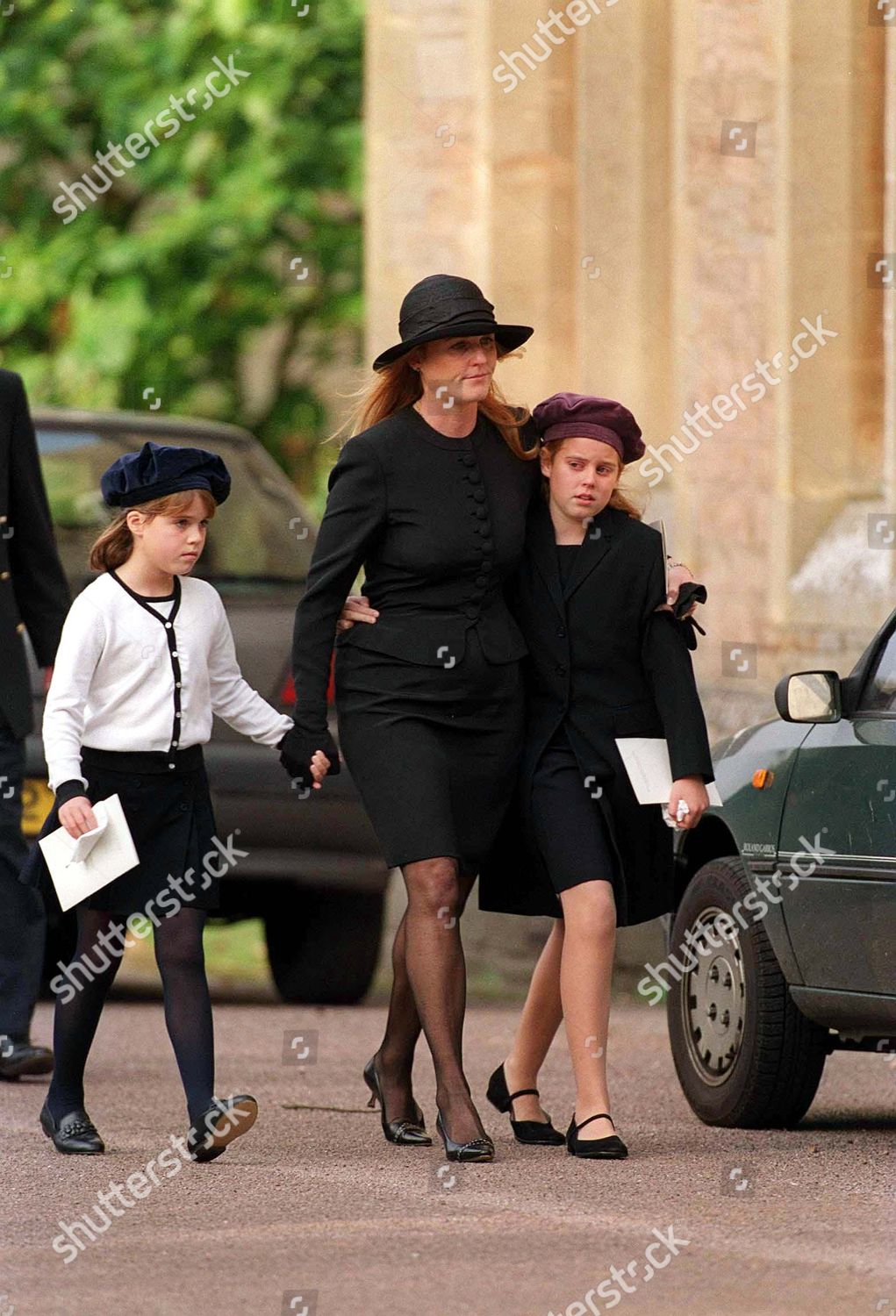 Duchess York Sarah Ferguson Daughters Beatrice Editorial Stock Photo ...