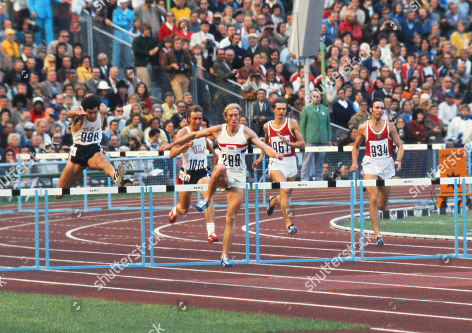 Athletics 1972 Munich Olympics Mens 400m Editorial Stock Photo Stock