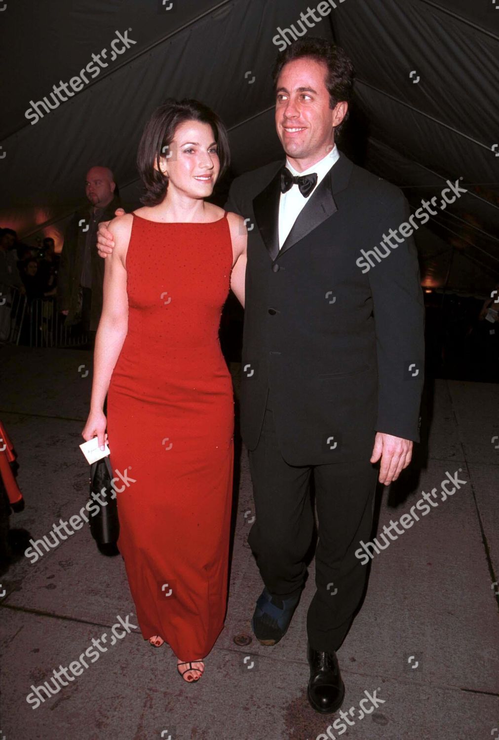 Jerry Seinfeld Jessica Sklar Metropolitan Museum Editorial Stock Photo ...