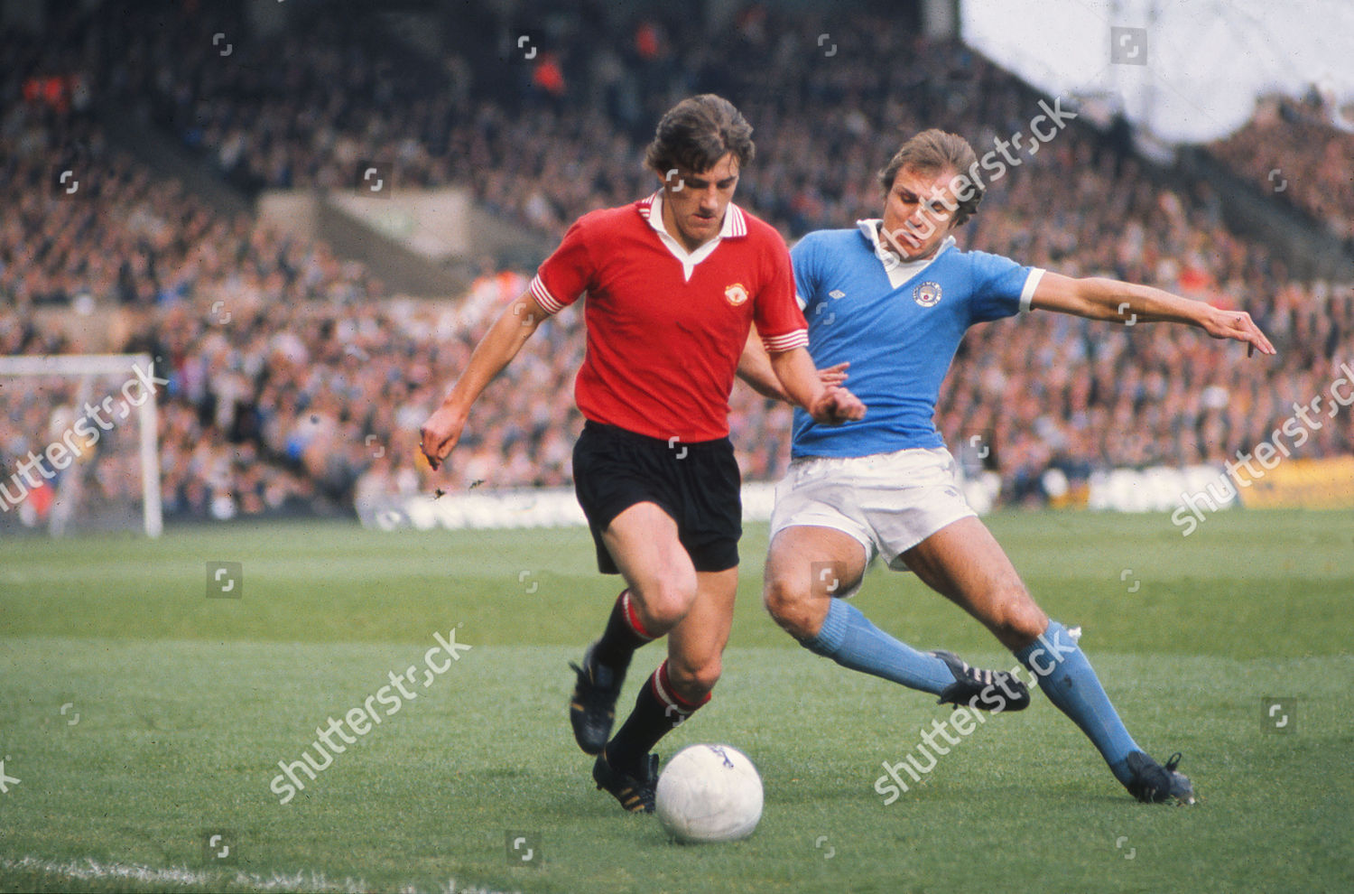 Football 1975 1976 First Division Manchester Editorial Stock Photo