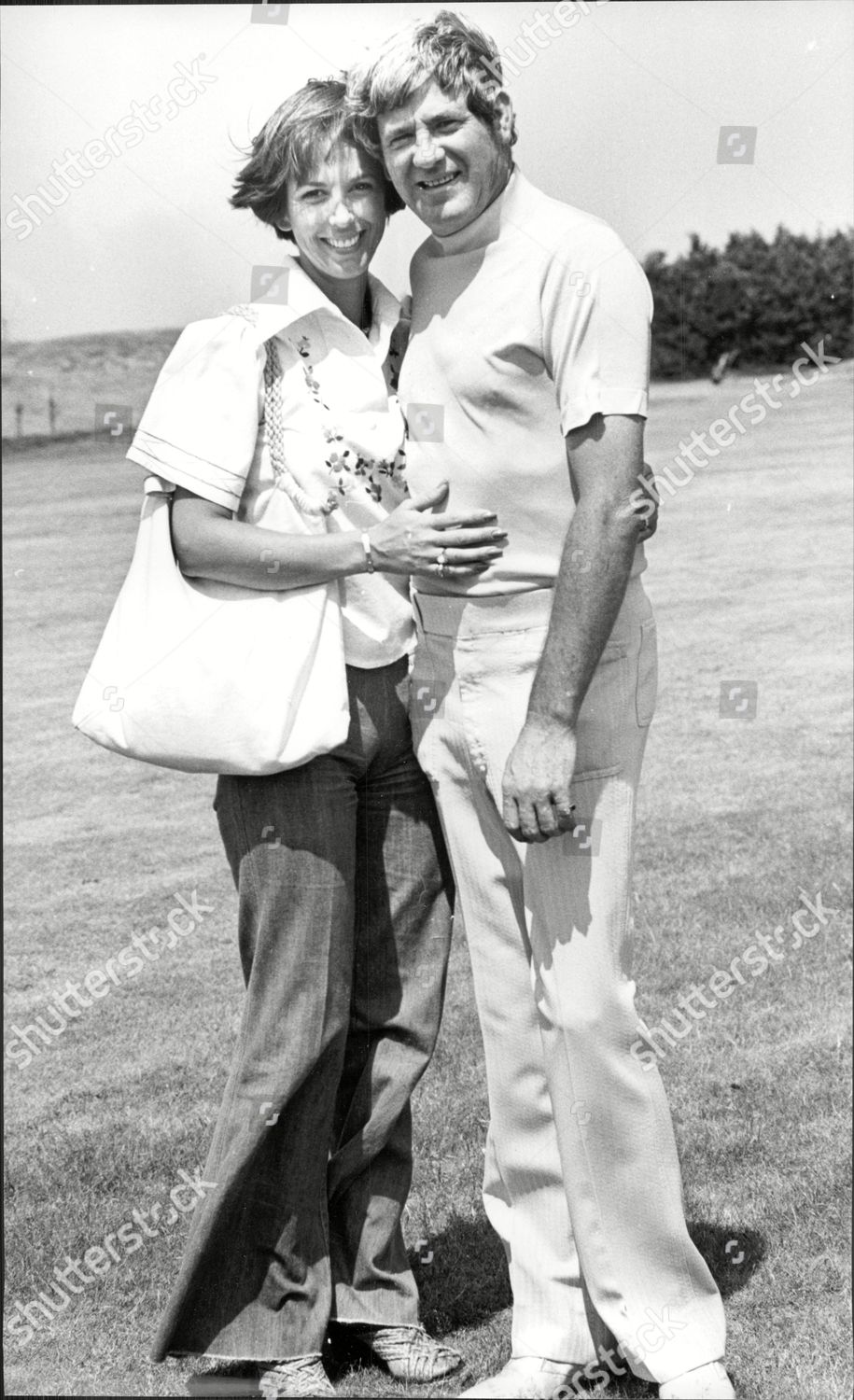 Stock photo of Golfer Doug Sanders With Wife Scottie Sanders George Douglas Sanders (born July 24 1933) Is A Former American Professional Golfer Who Won 20 Pga Tour Events During His Career.