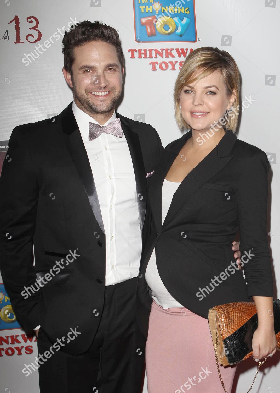 Brandon Barash Kirsten Storms Editorial Stock Photo - Stock Image