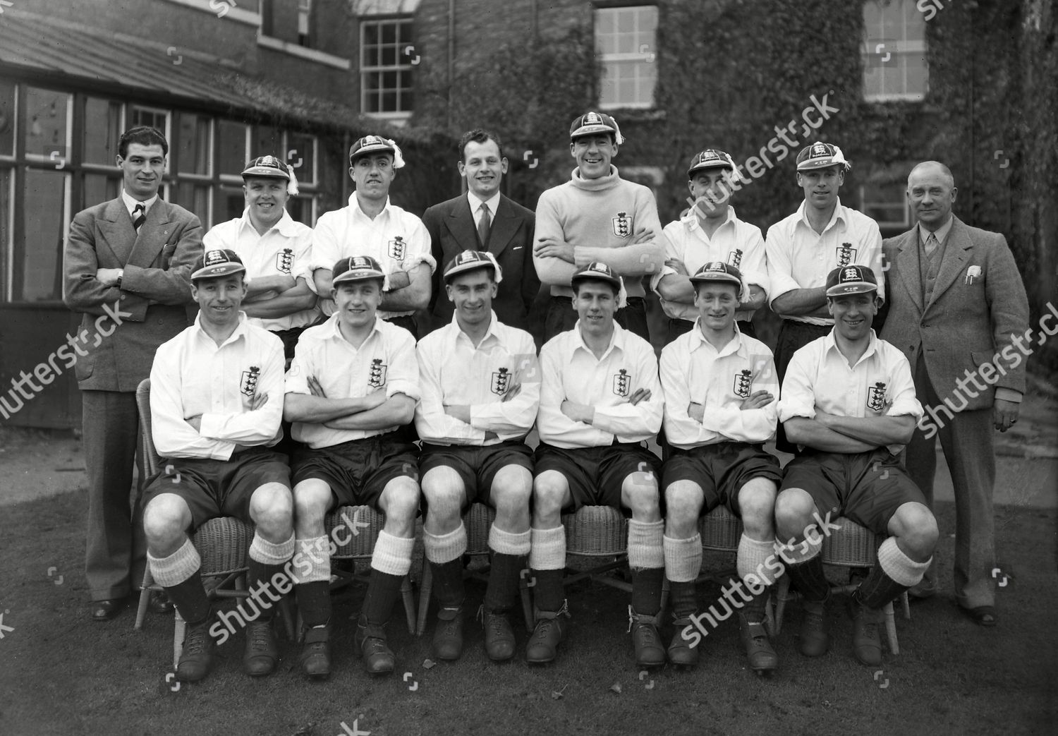 Football 1949 British Home Championship England Editorial Stock Photo 