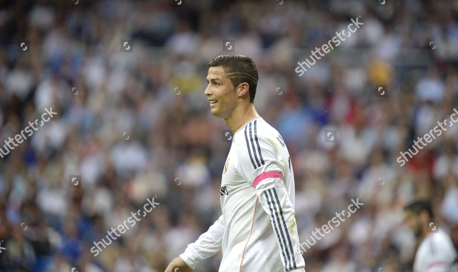 Cristiano Ronaldo Has Tramlines Editorial Stock Photo Stock Image Shutterstock