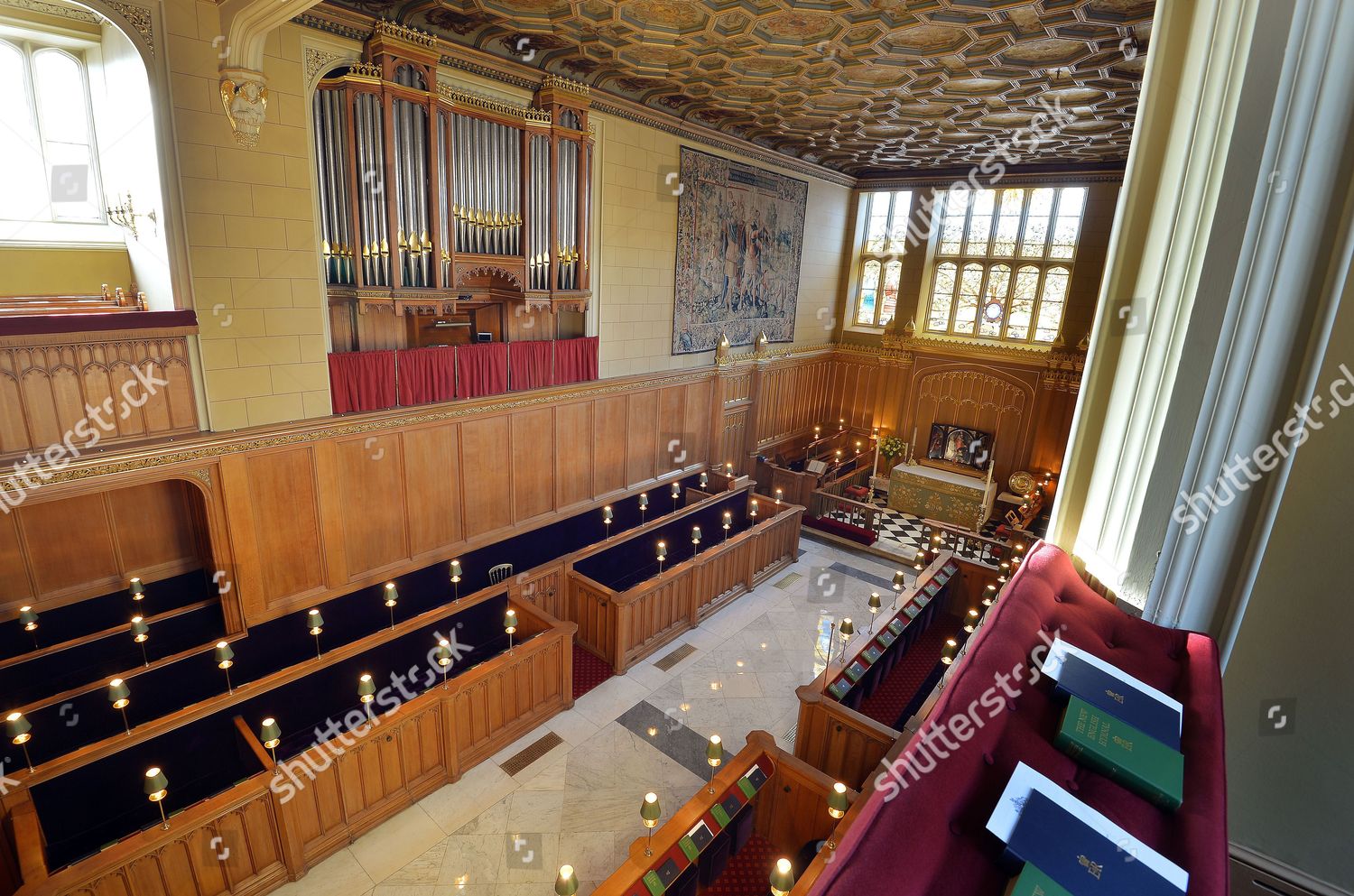 Interior Chapel Royal Editorial Stock Photo Stock Image