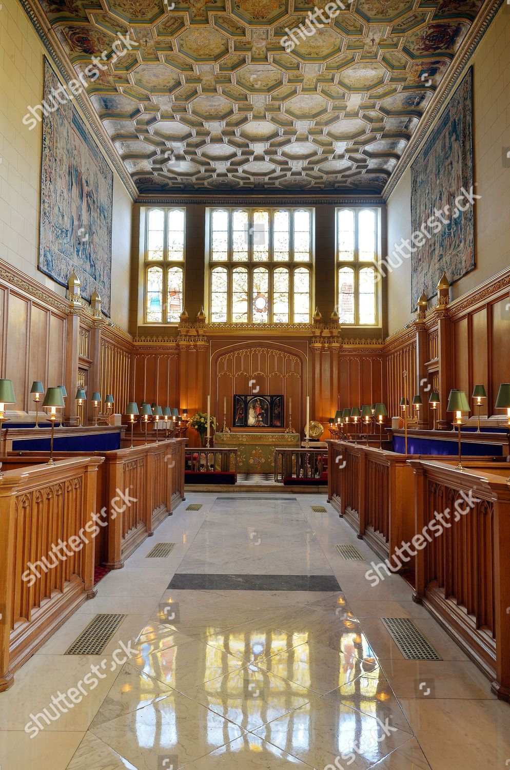 Interior Chapel Royal Editorial Stock Photo Stock Image