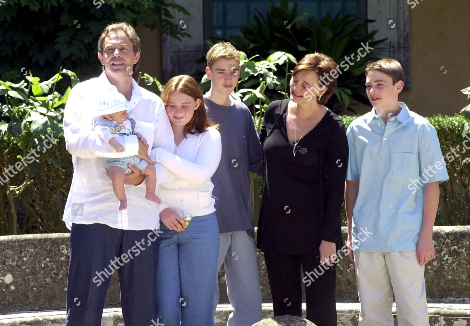 Tony Blair His Family Editorial Stock Photo - Stock Image | Shutterstock