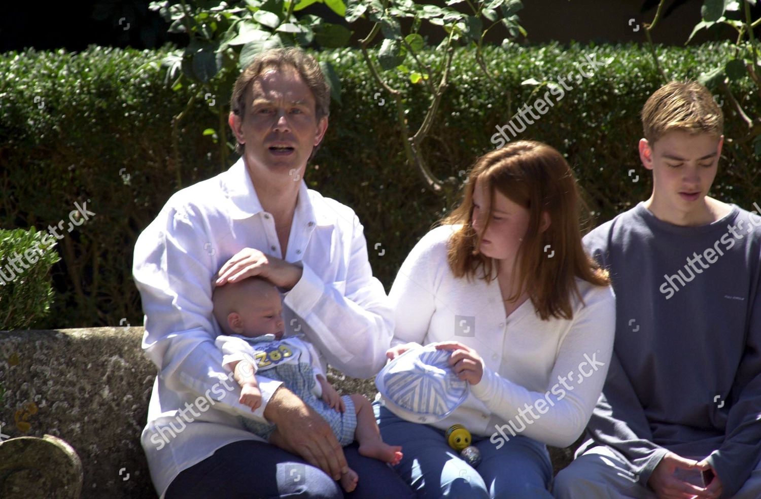 Tony Blair His Family Editorial Stock Photo - Stock Image | Shutterstock