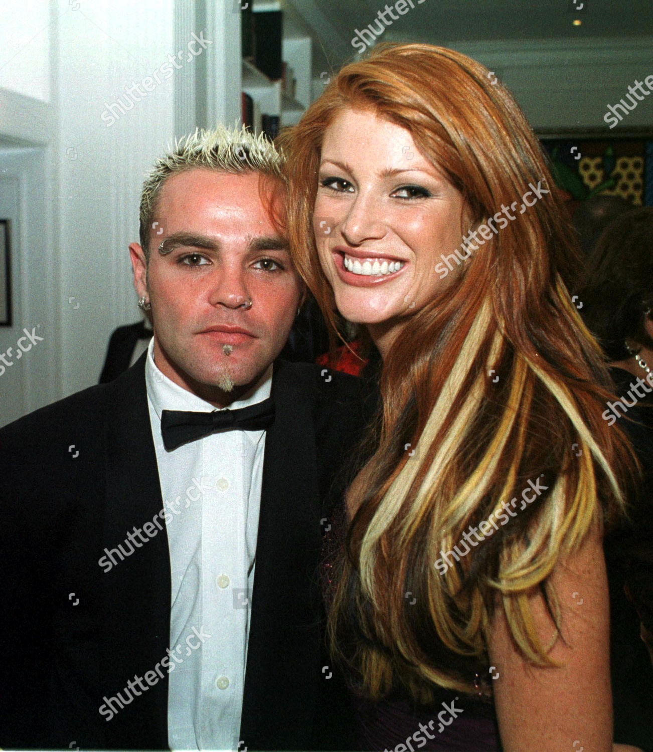 Angie Everhart Boyfriend Seth Binzer Editorial Stock Photo - Stock ...