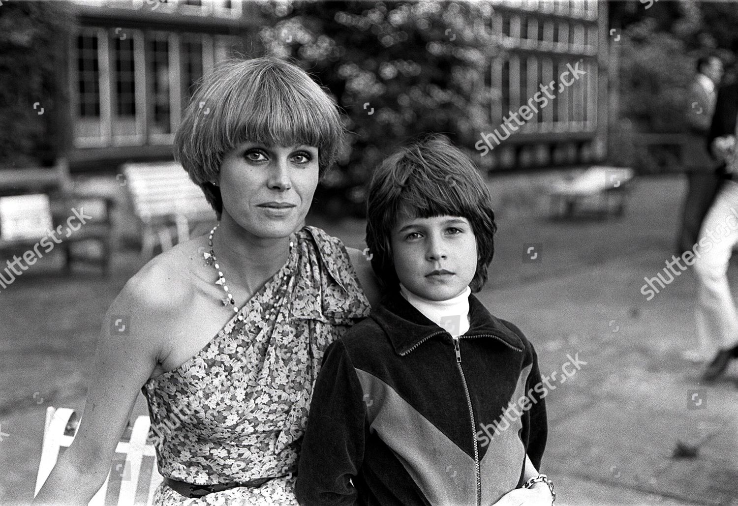 Joanna Lumley Son James June 1976 Editorial Stock Photo - Stock Image ...