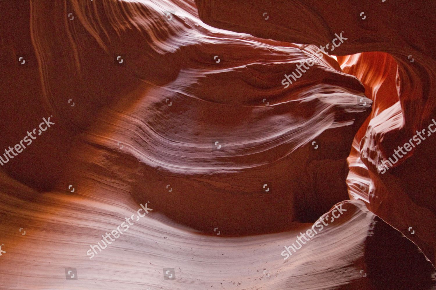 Upper Antelope Canyon Formed By Erosion Editorial Stock Photo - Stock ...