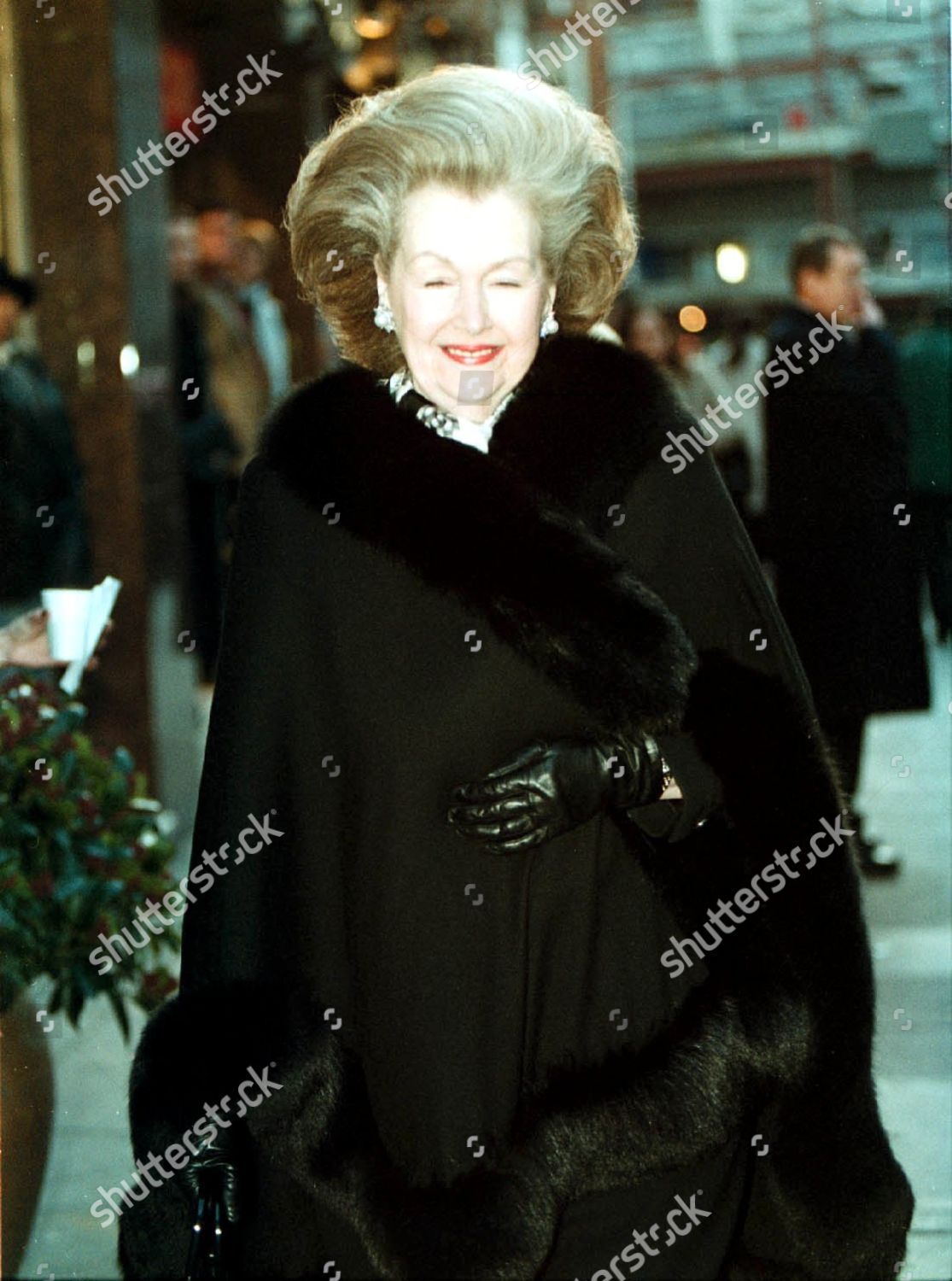 Countess Raine Spencer Outside Harrods London Editorial Stock Photo ...