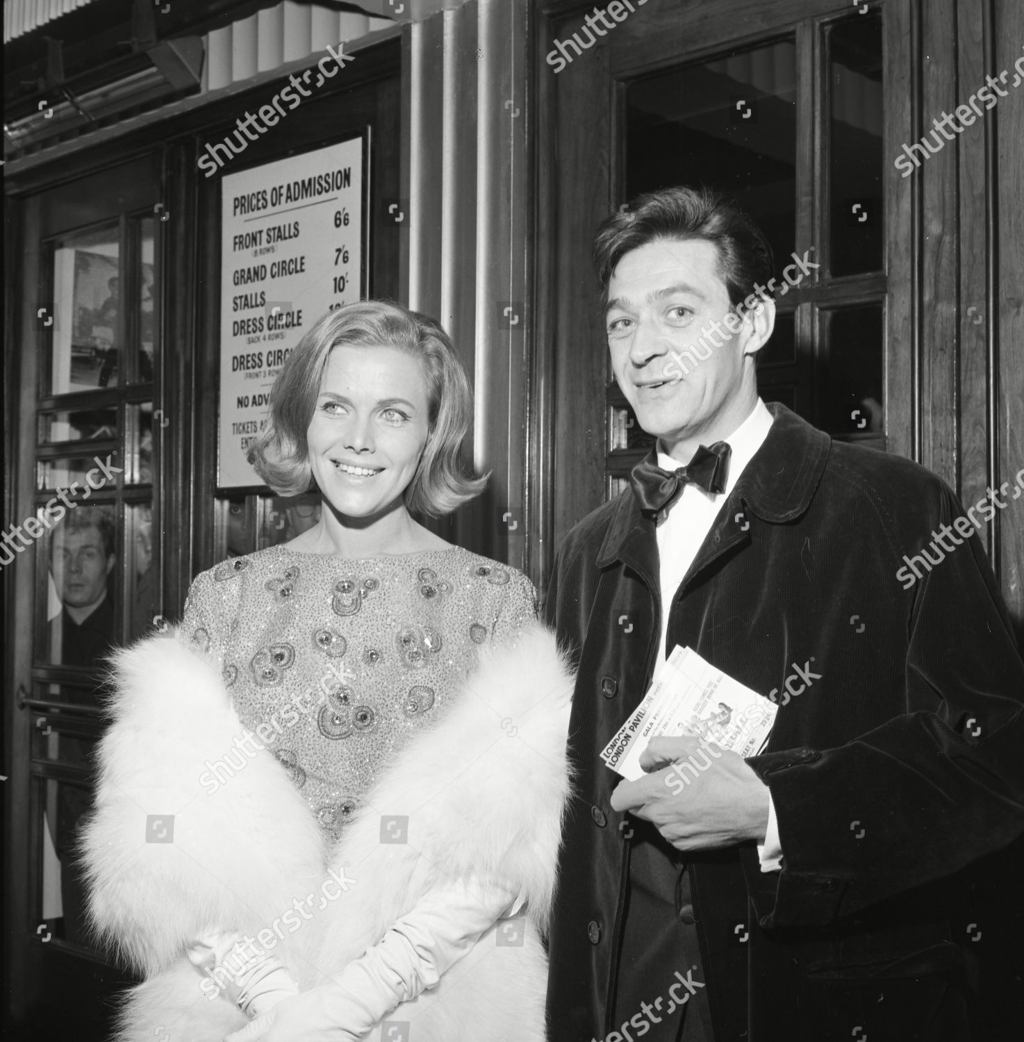 Honor Blackman Maurice Kaufman Editorial Stock Photo - Stock Image ...