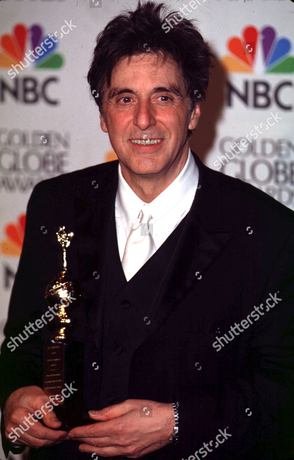 Al Pacino Golden Globe Awards Los Editorial Stock Photo - Stock Image