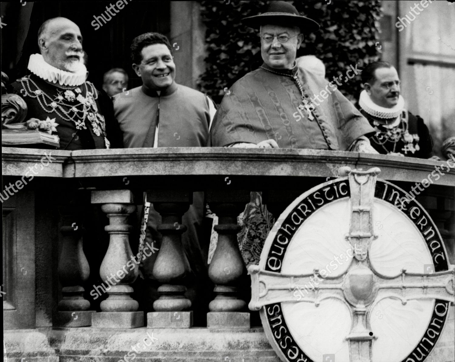 Cardinal Lorenzo Lauri Papal Legate Members Editorial Stock Photo
