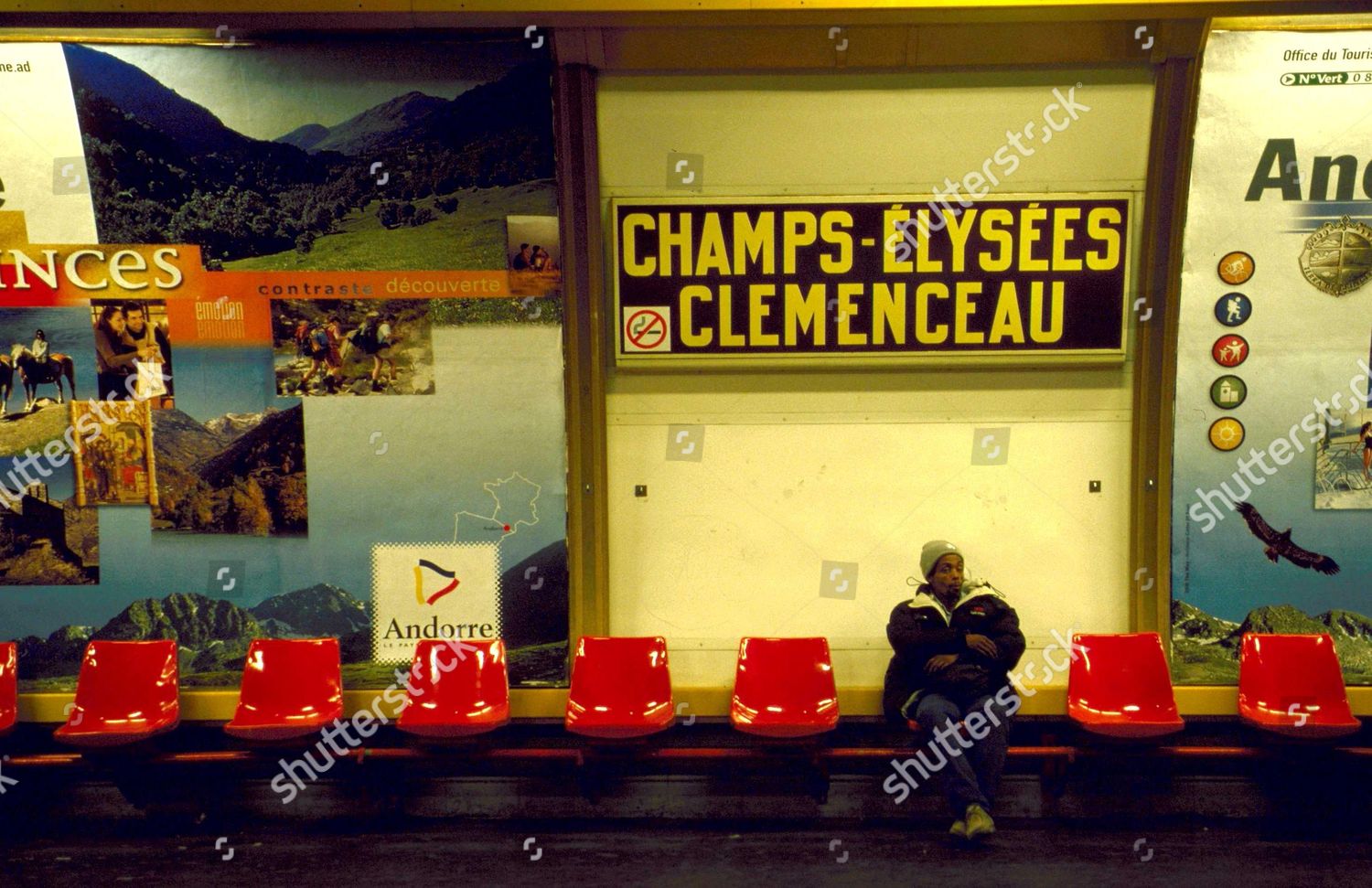Metro Station Champs Elysees Clemenceau Editorial Stock Photo Stock