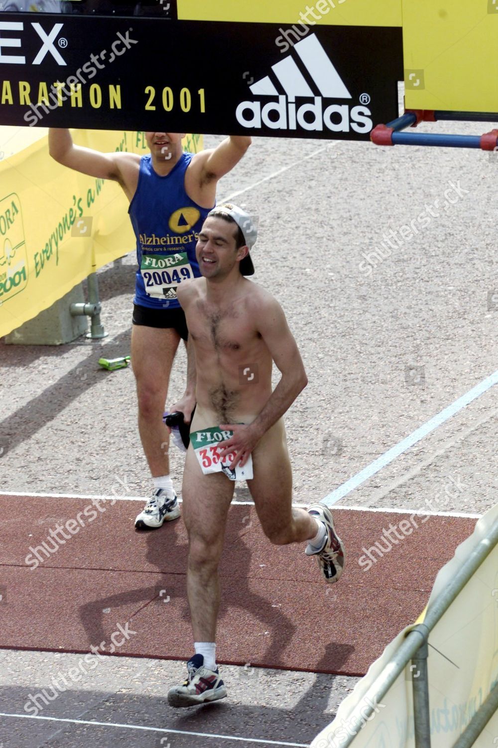 Runner Ends His Marathon Naked Editorial Stock Photo Stock Image Shutterstock